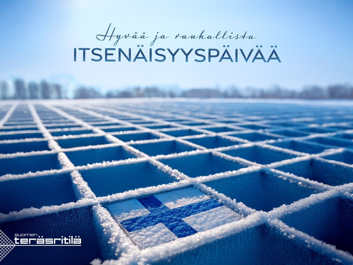 Suomen Teräsritilän itsenäisyyspäivän tervehdys