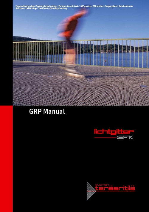 GRP Manual, Lichtgitter - Suomen Teräsritilä