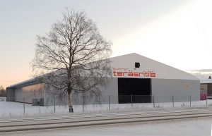 Suomen Teräsritilän uusi varastohalli